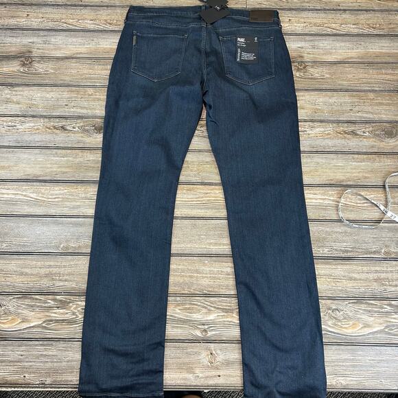 Paige Federal Slim Straight Jeans Size 36x34 - Picture 3 of 5